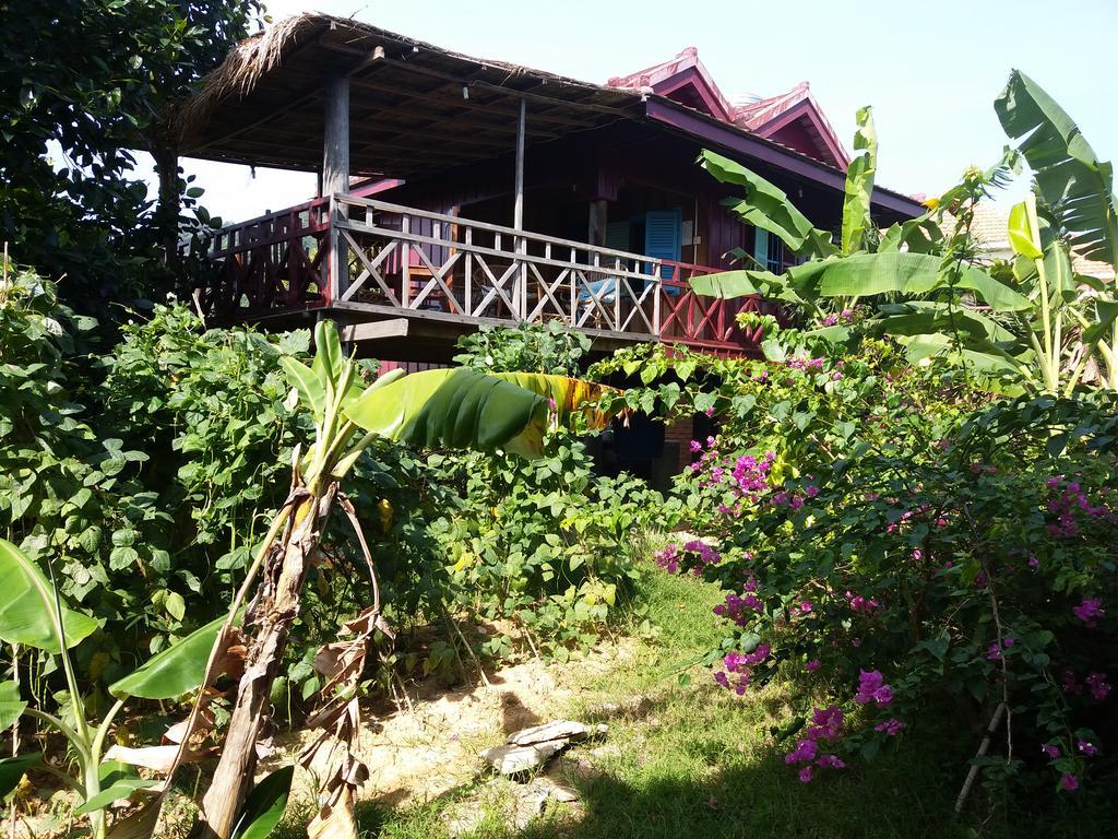 Khmer House Bungalow 호텔 까엡 외부 사진